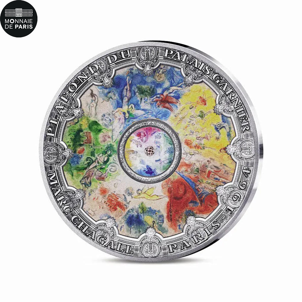France, 10 Euro, Chefs d'Œuvre Des Musées, Plafonds du Palais Garnier, 2025
