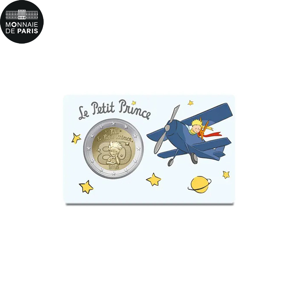 France, 2 Euro, Le Petit Prince - L'Avion, 2026, Monnaie de Paris, Bi-Metallic