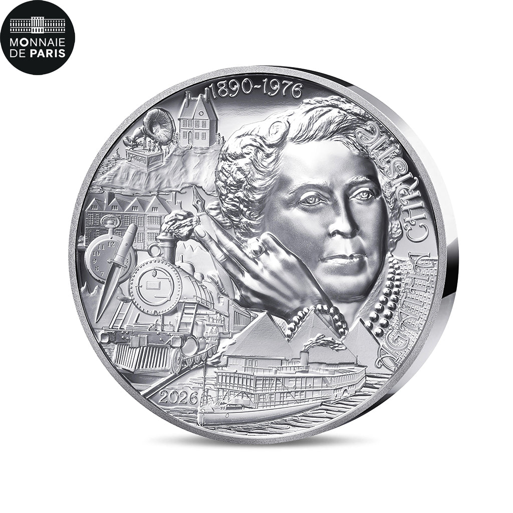 Francia, 20 Euro, Art De La Plume, Agatha Christie, BE, 2026, Monnaie de Paris
