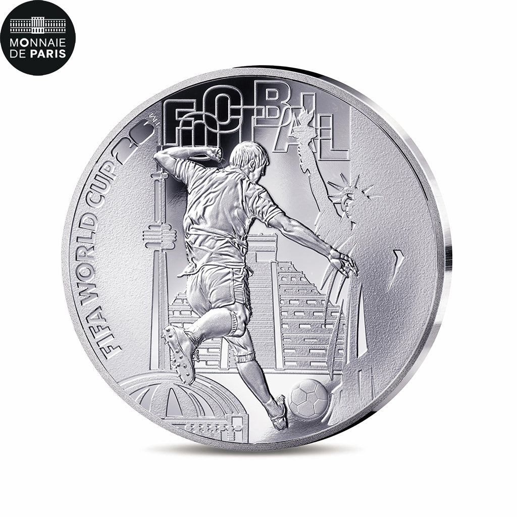 Frankrijk, 10 Euro, FIFA 2026, BE, 2026, Monnaie de Paris, Zilver, FDC