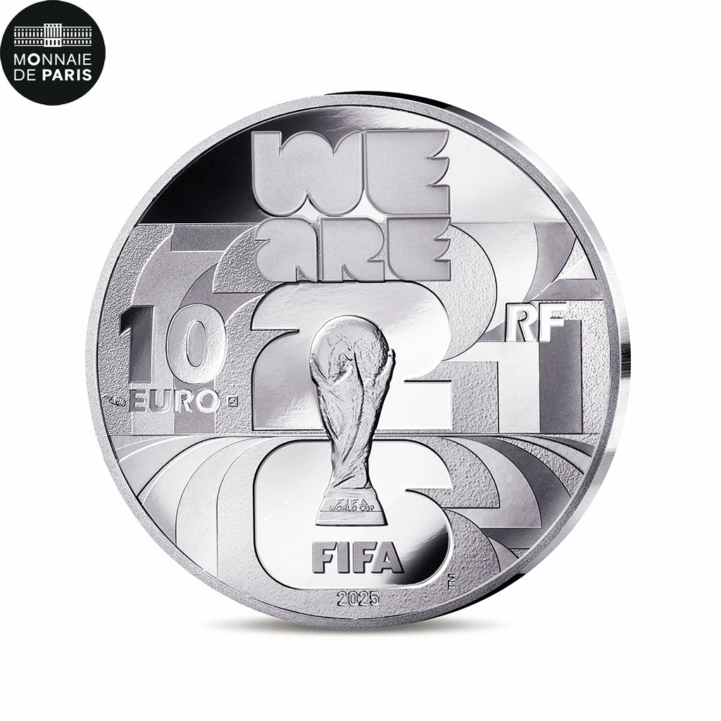 Frankreich, 10 Euro, FIFA 2026, BE, 2026, Monnaie de Paris, Silber, STGL