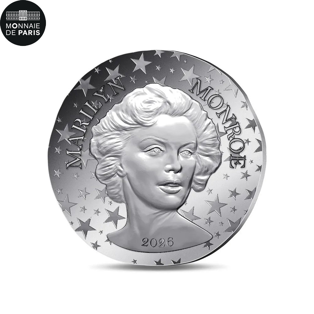 Frankreich, 10 Euro, Femmes Du Monde - Marilyn Monroe, 2026, Monnaie de Paris