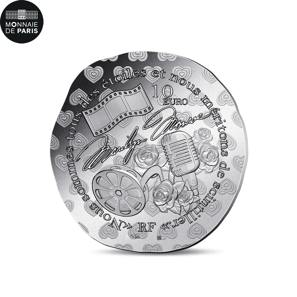 Frankrijk, 10 Euro, Femmes Du Monde - Marilyn Monroe, 2026, Monnaie de Paris