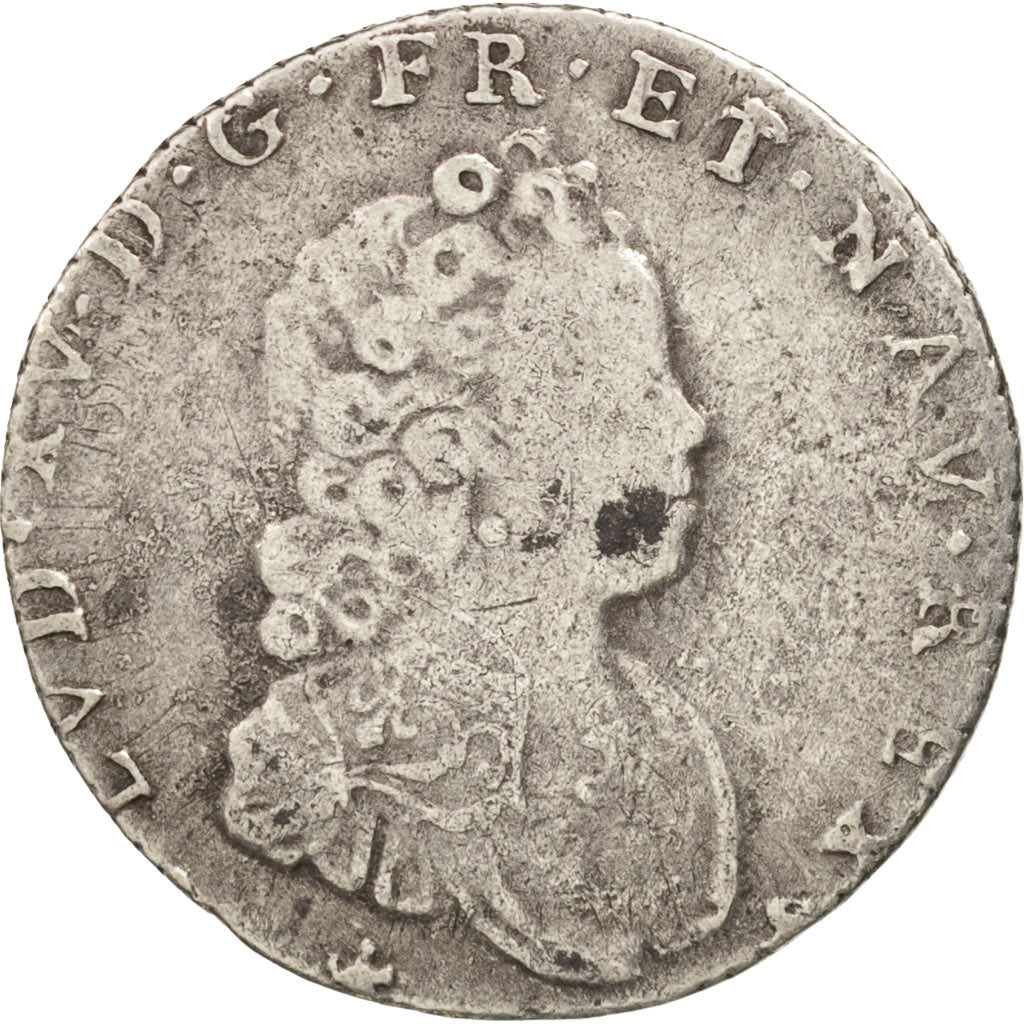 Coin, France, 1/10 Ecu, 1716, Rouen, F(12-15), Silver, KM:418