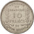 Coin, Belgium, 10 Francs-10 Frank, Deux / Twee Belgas, 1930, AU(50-53), Nickel