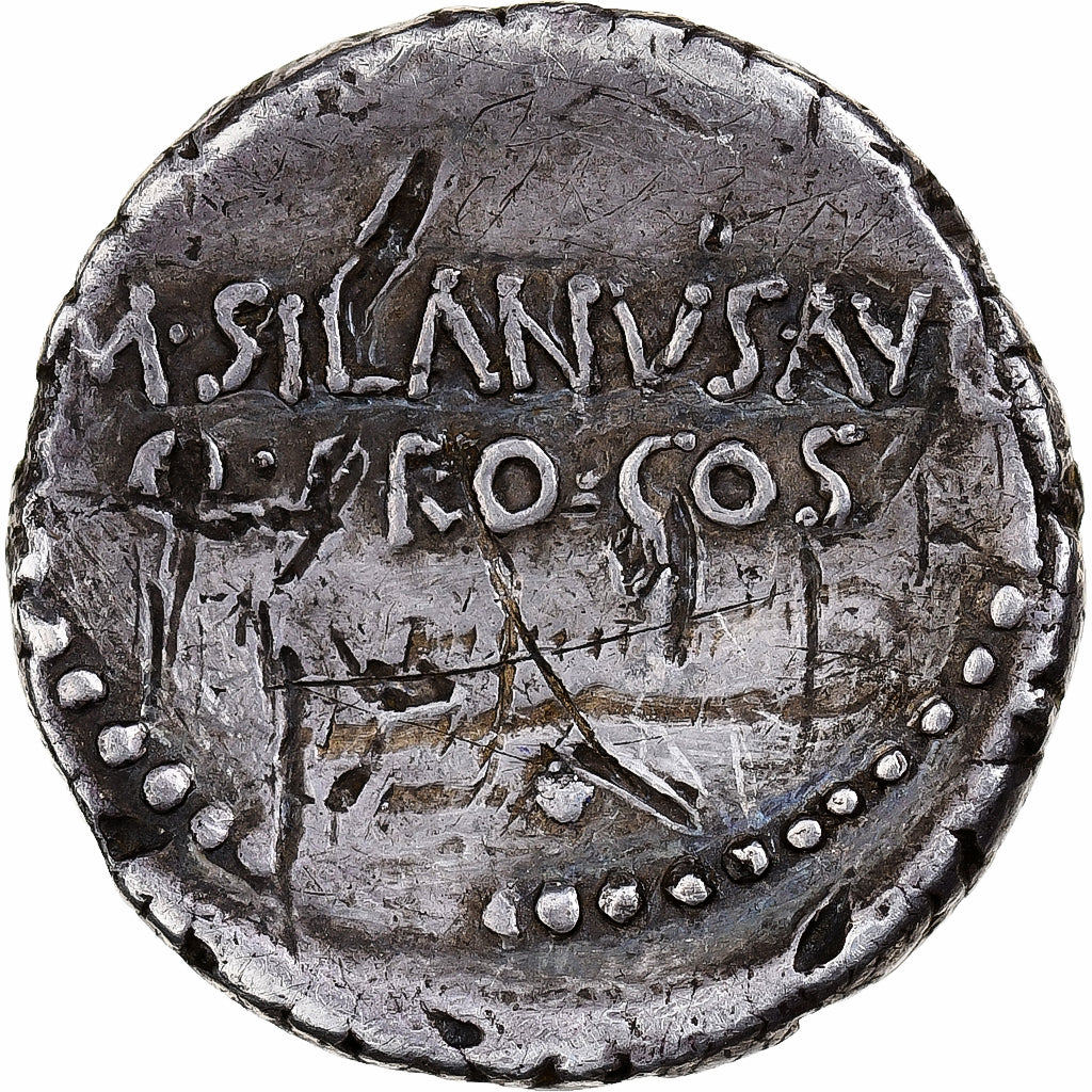 Marcus Antonius, Denarius, 33 BC, Athens, Silver, F(12-15), Crawford:542/1