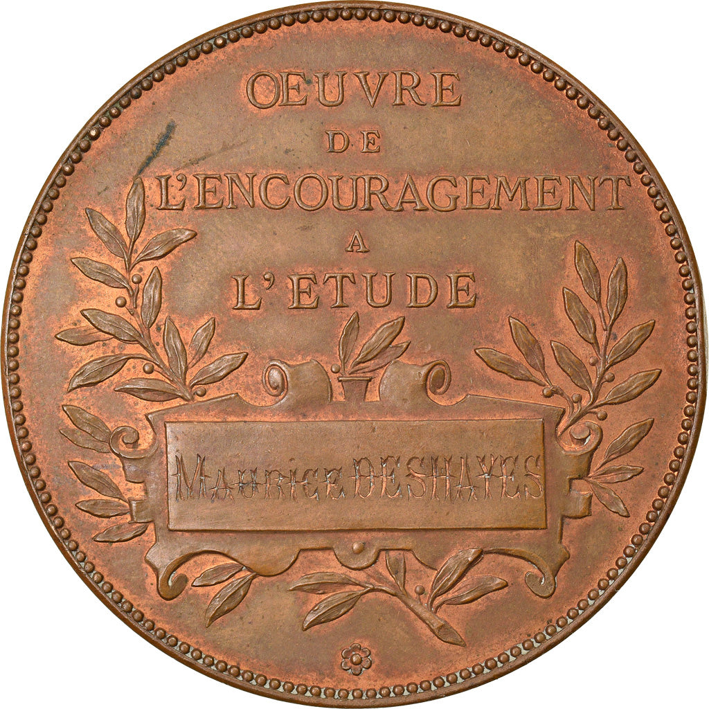 France, Médaille, Oeuvre de l'Encouragement à l'Etude, SUP, Bronze