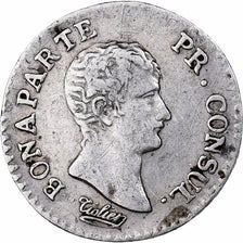França, Napoléon Bonaparte, 1/4 Franc, An 12, Bayonne, Prata, VF(30-35)