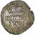 France, Henri IV, 1/4 Ecu, 1600, La Rochelle, Silver, VF(30-35), Sombart:4686