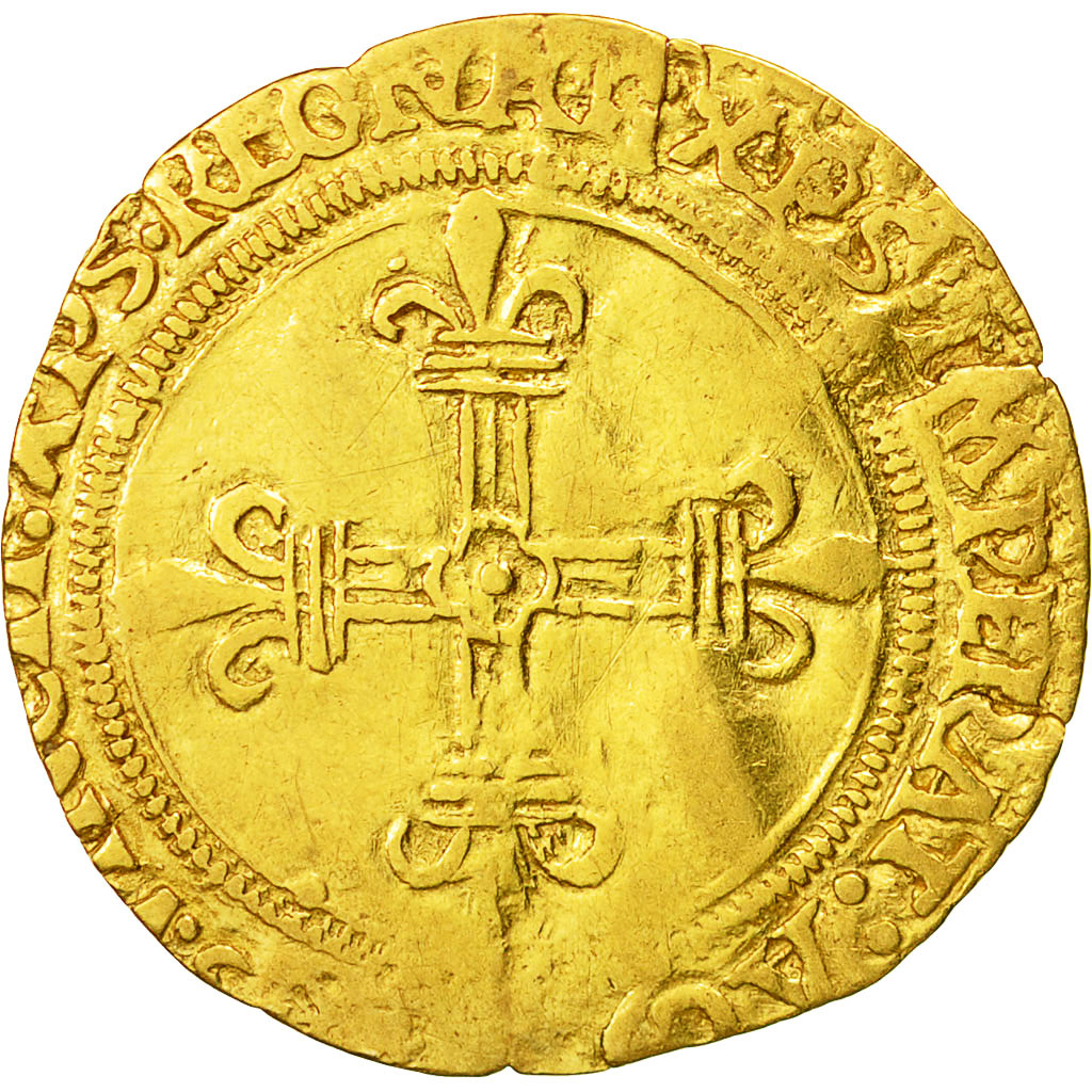Munten, Frankrijk, Louis XII, Ecu d'or, Undated, Gênes, FR, Goud, Duplessy:750