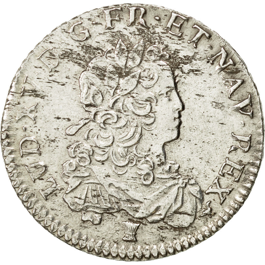 Monnaie, France, Louis XV, 1/3 Écu de France, 1/3 Ecu, 1721, Rennes, TTB+