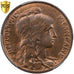 France, 5 Centimes, Daniel-Dupuis, 1920, Paris, Bronze, PCGS, MS64RB