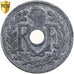Francja, 20 Centimes, Lindauer, 1945, Paris, Cynk, PCGS, MS63, Gadoury:324