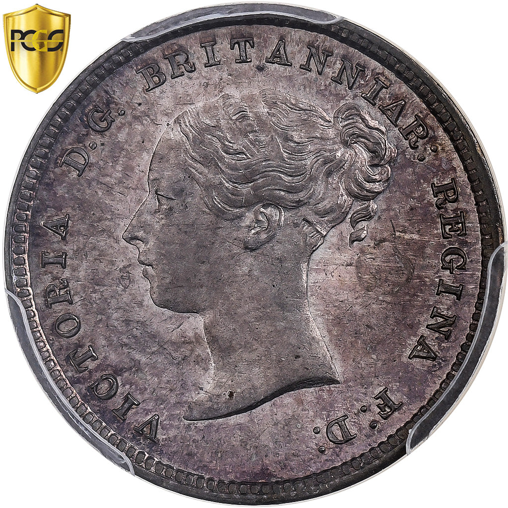 Great Britain, Victoria, 4 Pence, Maundy, 1871, Silver, PCGS, PL65, Spink:3917