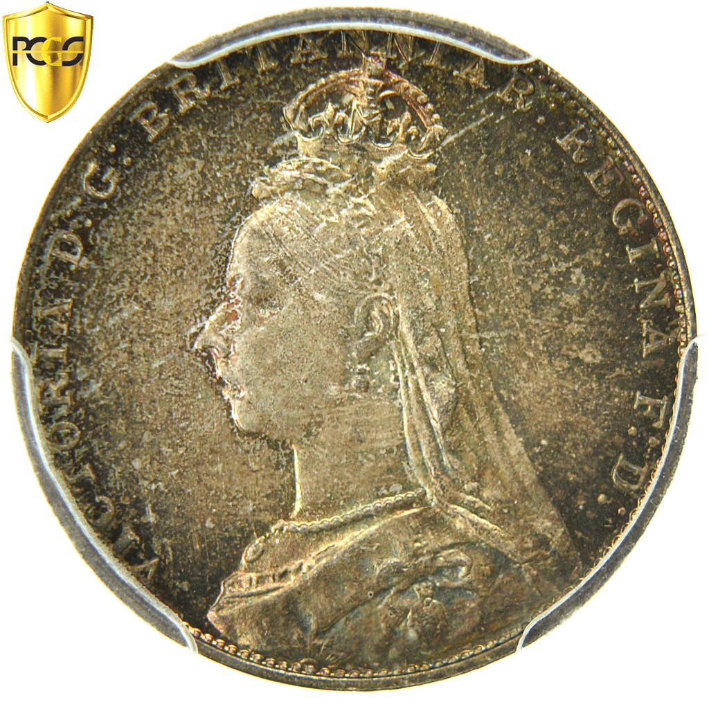 Wielka Brytania, Victoria, 4 Pence, 1891, Srebro, PCGS, PL66, Spink:3933, KM:773