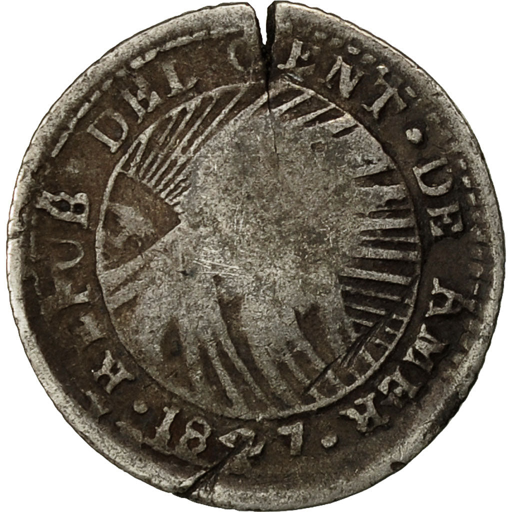 Coin, Costa Rica, 1/2 Réal, 1847, VF(20-25), Silver, KM:68