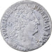 Francia, Louis XIV, 20 Sols aux insignes, 1707, Paris, Argento, MB+, Gadoury:164