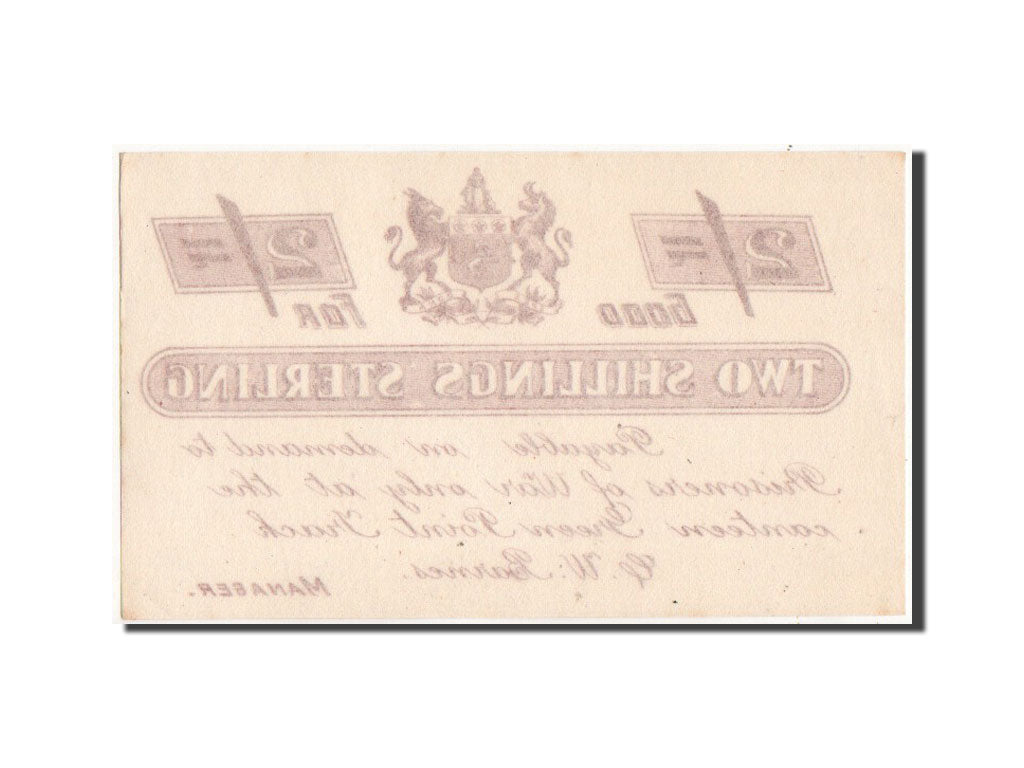 Banknote, South Africa, 2 Shillings, 1899-1902, UNC(65-70)