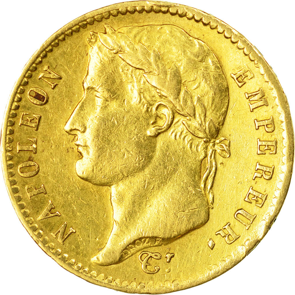 Munten, Frankrijk, Napoléon I, 20 Francs, 1812, Roma, ZF, Goud, KM:695.8