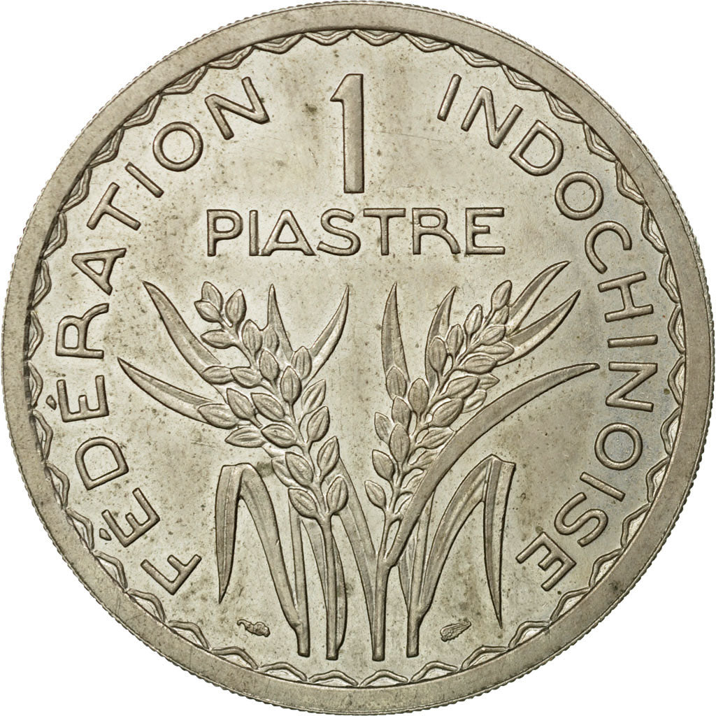Moneda, INDOCHINA FRANCESA, Piastre, 1946, Paris, ESSAI, EBC+, Cobre - níquel