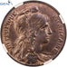 Coin, France, Dupuis, 10 Centimes, 1913, Paris, GENI, MS62RB, Bronze, KM:843