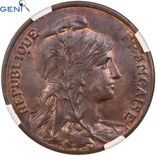 Monnaie, France, Dupuis, 10 Centimes, 1913, Paris, GENI, MS62BR, Bronze