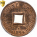 Indocina francese, Sapèque, 1894, Paris, Bronzo, PCGS, MS63RB, Lecompte:10