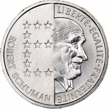 França, 10 Francs, Schuman, 1986, MDP, ENSAIO, Níquel, MS(64), Gadoury:825