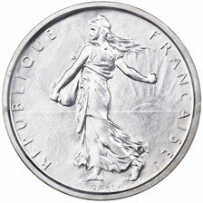 France, 5 Francs, Semeuse, 1960, MDP, Piéfort, Argent, Neuf, Gadoury:153.P1