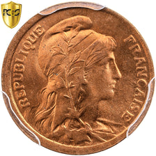France, Centime, Daniel-Dupuis, 1919, Paris, Bronze, PCGS, MS66RD, Gadoury:90