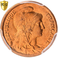 France, Centime, Daniel-Dupuis, 1919, Paris, Bronze, PCGS, MS66RD, KM:840