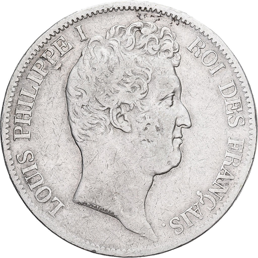 Coin, France, Louis-Philippe, 5 Francs, 1831, Bordeaux, HYBRIDE, VF(20-25)