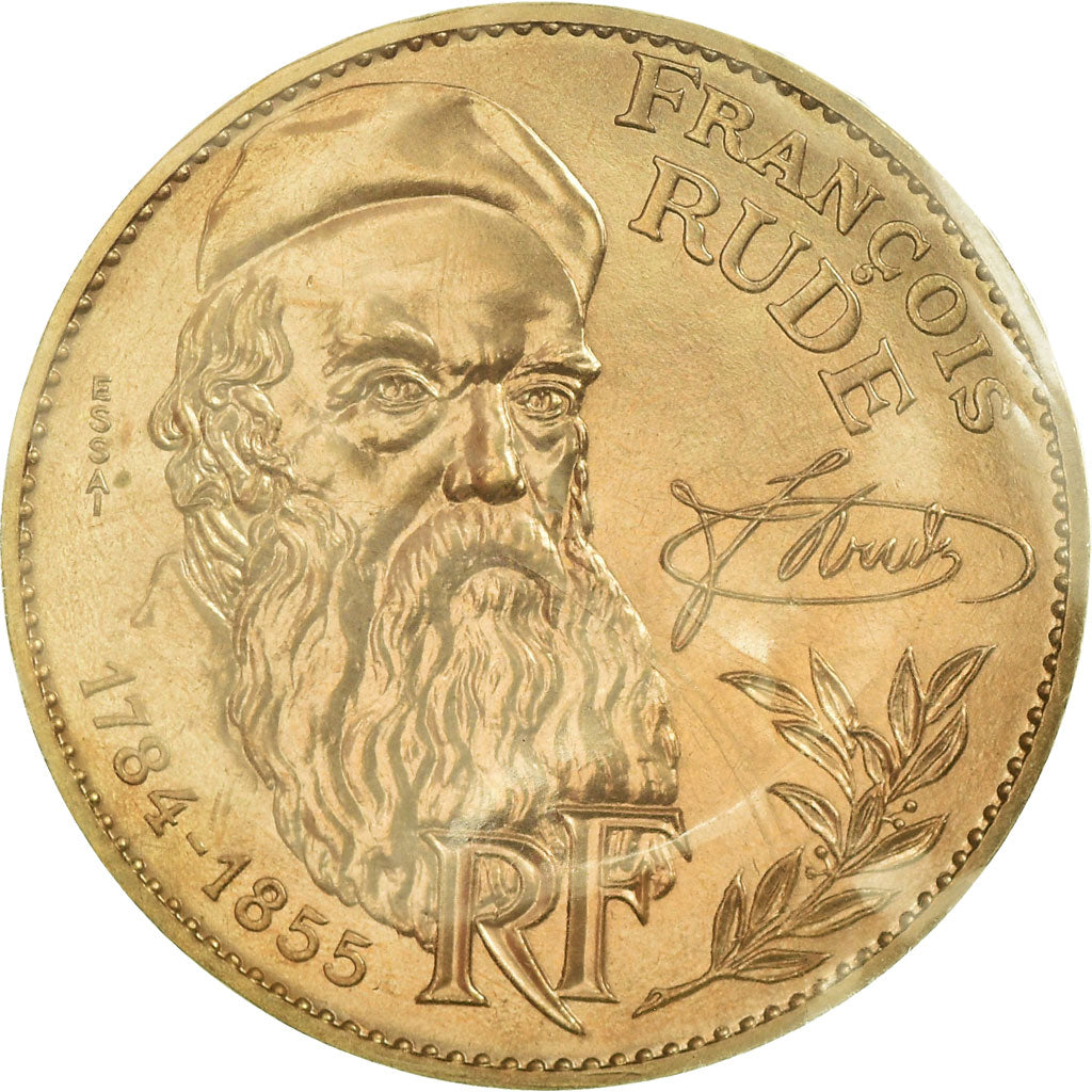 Munten, Frankrijk, François Rude, 10 Francs, 1984, Paris, ESSAI, UNC-