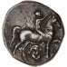 Calabria, Nomos, ca. 281-240 BC, Tarentum, Srebro, EF(40-45), SNG-ANS:1191, HN