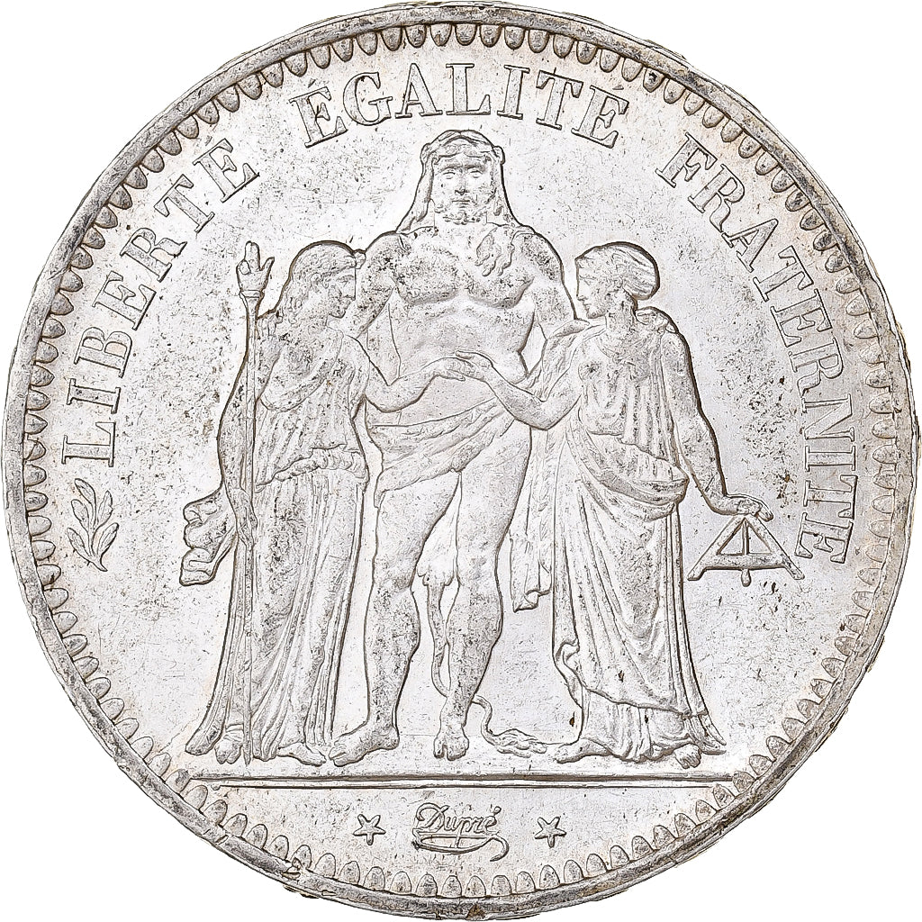 France, 5 Francs, Hercule, 1848, Bordeaux, Silver, AU(55-58), Gadoury:683