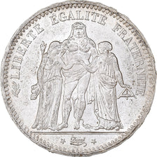France, 5 Francs, Hercule, 1848, Bordeaux, Silver, AU(55-58), Gadoury:683