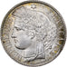 France, Franc, Cérès, 1872, Bordeaux, Silver, NGC, MS65, Gadoury:465a