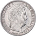 France, Louis-Philipp I, 1/2 Franc, 1842, Bordeaux, Silver, AU(50-53)