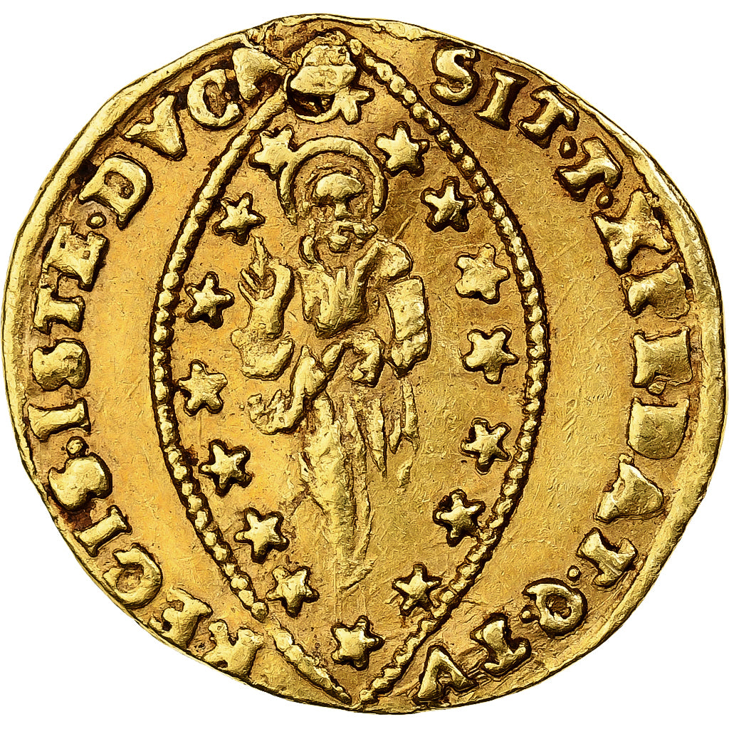 Repubblica di Venezia, Paolo Renier, Zecchino, 1779-1789, Venice, Oro, MB+