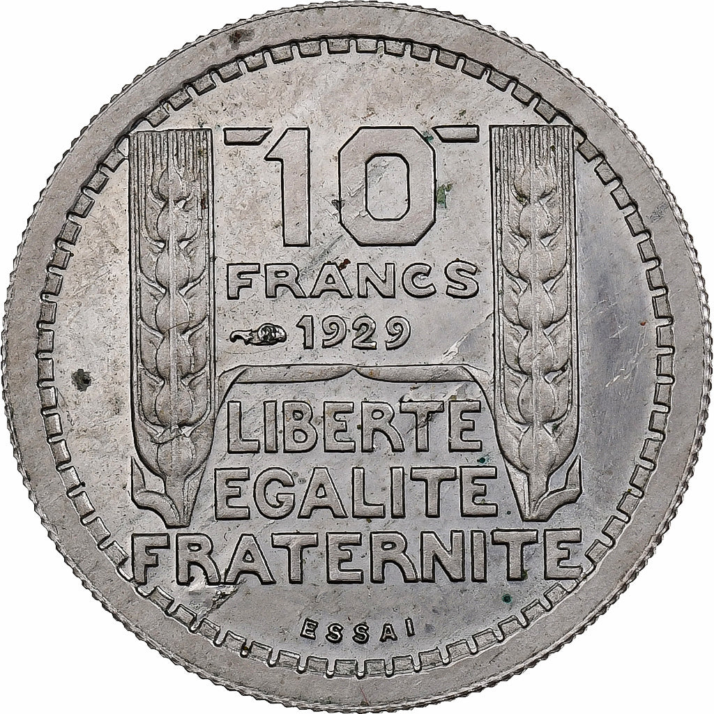 Francia, 10 Francs, Turin Hybride, 1939/1929, Paris, Pattern, Rame-nichel, NGC