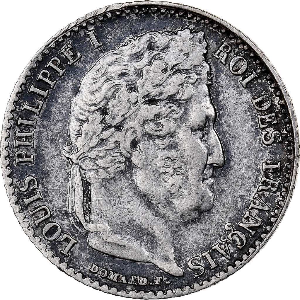 France, Louis-Philippe I, 1/4 Franc, 1838, Lille, Silver, EF(40-45)