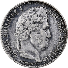 France, Louis-Philippe I, 1/4 Franc, 1838, Lille, Silver, EF(40-45)