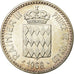 Coin, Monaco, Rainier III, Charles III, 10 Francs, 1966, AU(55-58), Silver