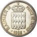 Coin, Monaco, Rainier III, Charles III, 10 Francs, 1966, AU(55-58), Silver