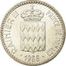 Moneta, Monaco, Rainier III, Charles III, 10 Francs, 1966, SPL-, Argento