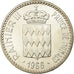Munten, Monaco, Rainier III, Charles III, 10 Francs, 1966, PR, Zilver, KM:146