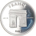 France, Medal, 50 Euro Essai, Europa, Arc de Triomphe, 1998, MS(65-70), Silver