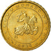 Monaco, 10 Euro Cent, 2003, AU(55-58), Brass, KM:170