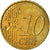 Monaco, 10 Euro Cent, 2003, AU(55-58), Brass, KM:170