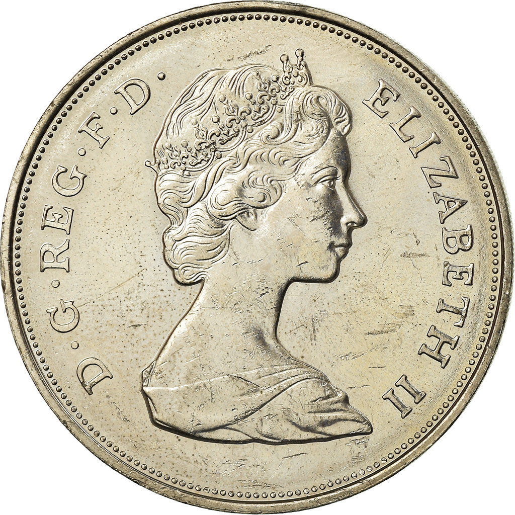 Coin, Great Britain, Elizabeth II, 25 New Pence, 1980, EF(40-45), Copper-nickel